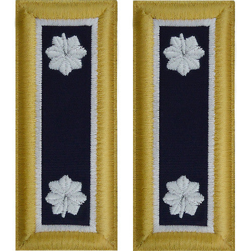 Army Male Shoulder Boards - Judge Advocate Rank 11119DBR