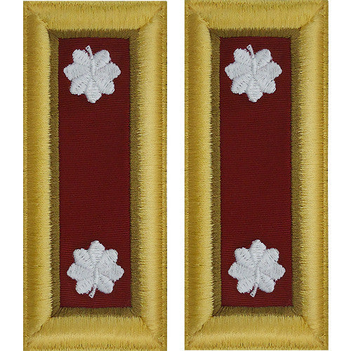 Army Male Shoulder Boards - Logistics Rank 11128DBR