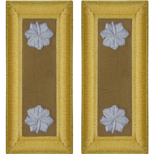Army Male Shoulder Boards - Quartermaster Rank 11178DBR
