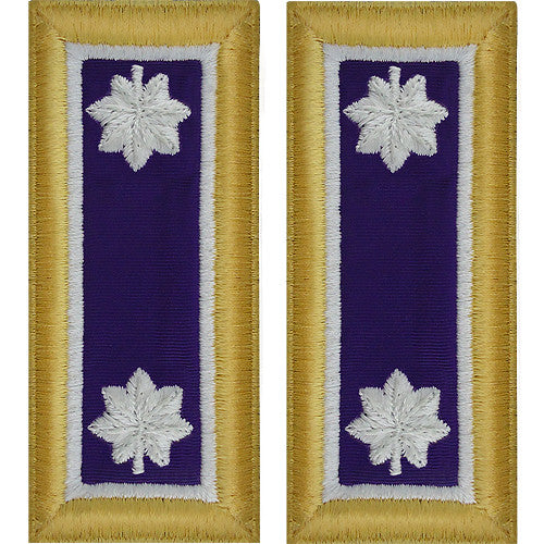 Army Male Shoulder Boards - Civil Affairs Rank 11070DBR