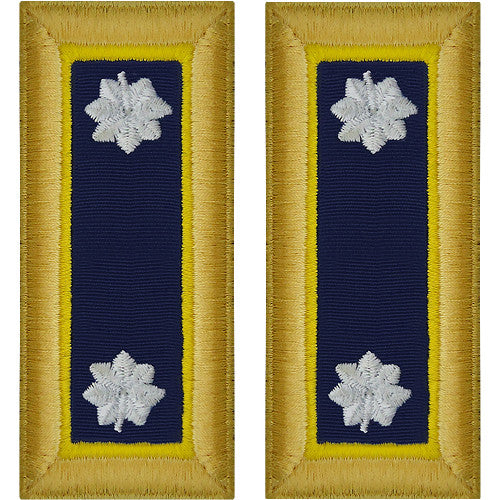 Army Male Shoulder Boards - Chemical Rank 11059DBR