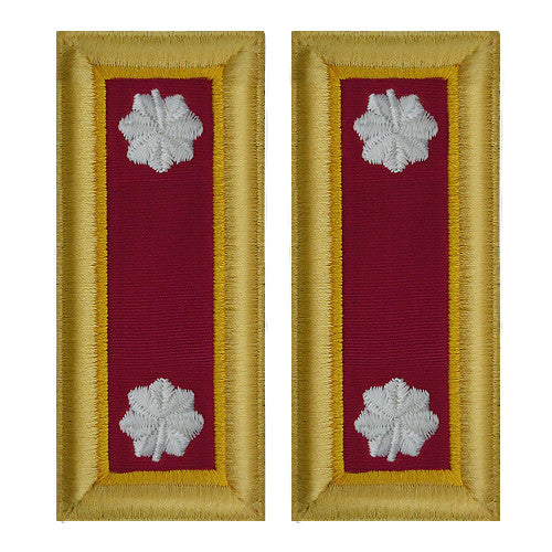 Army Female Shoulder Boards - Ordnance Rank 11363DBR