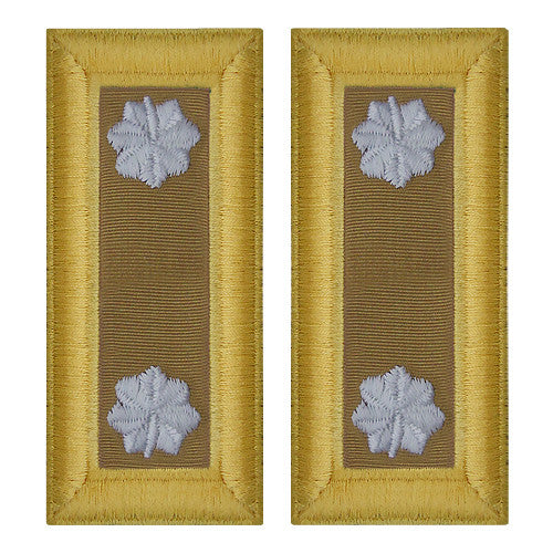 Army Female Shoulder Boards - Quartermaster Rank 11374DBR