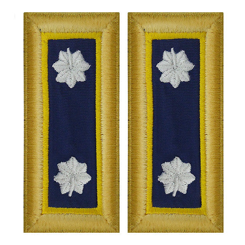 Army Female Shoulder Boards - Chemical Rank 11266DBR