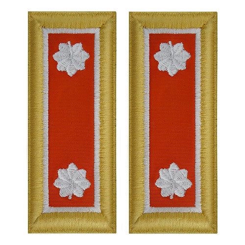 Army Female Shoulder Boards - Signal Rank 11385DBR