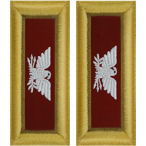 Army Male Shoulder Boards - Logistics Rank 11129DBR
