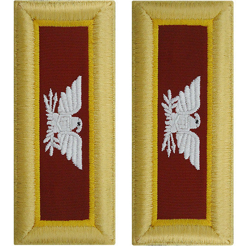 Army Male Shoulder Boards - Transportation Rank 11212DBR