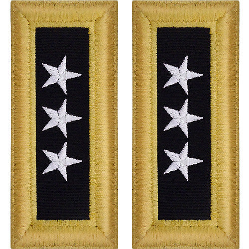 Army Male Shoulder Boards - General Officer Rank 11101DBR