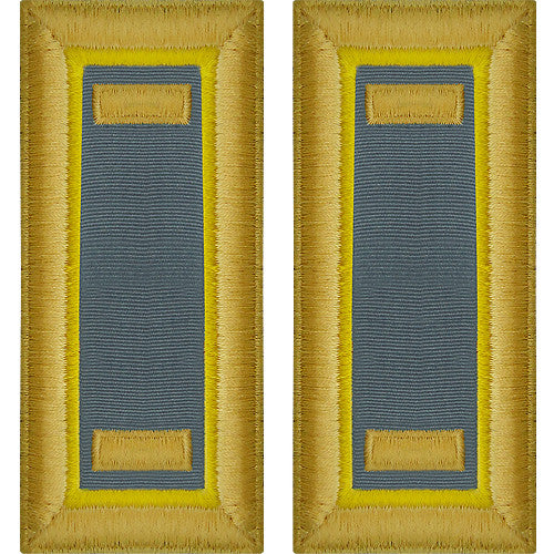 Army Male Shoulder Boards - Finance Rank 11088DBR