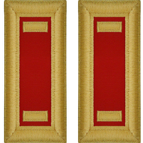 Army Male Shoulder Boards - Artillery Rank 11022DBR
