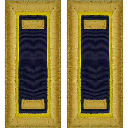 Army Male Shoulder Boards - Chemical Rank 11055DBR