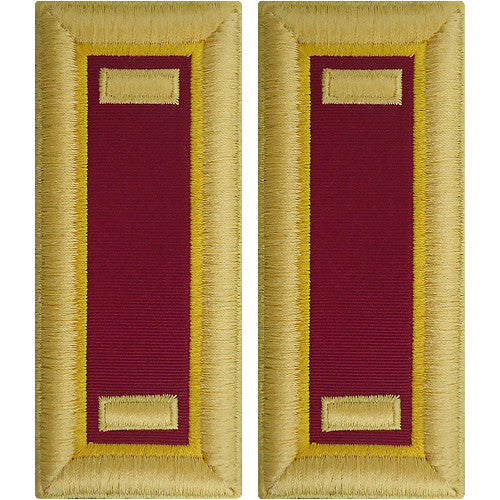 Army Male Shoulder Boards - Ordnance Rank 11163DBR