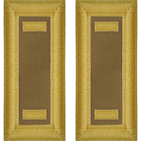 Army Male Shoulder Boards - Quartermaster - Sold in Pairs