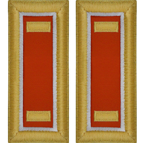 Army Male Shoulder Boards - Signal Rank 11185DBR