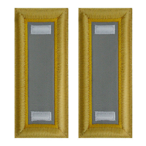 Army Female Shoulder Boards - Finance Rank 11296DBR