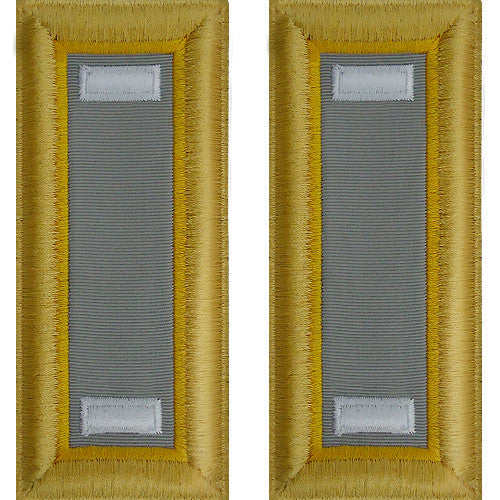 Army Male Shoulder Boards - Finance Rank 11089DBR