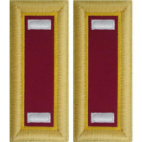 Army Male Shoulder Boards - Ordnance Rank 11164DBR