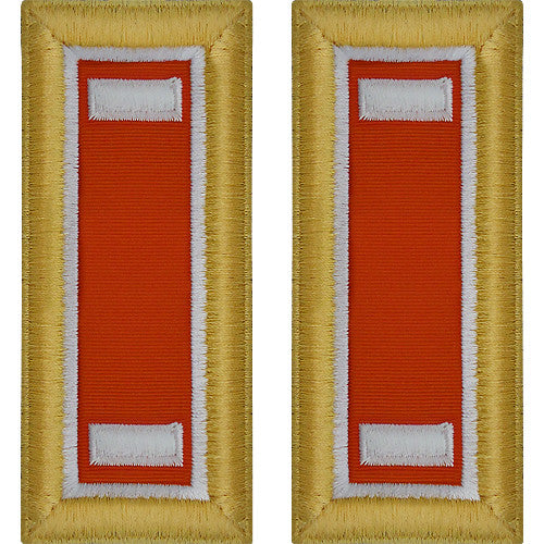 Army Male Shoulder Boards - Signal Rank 11186DBR