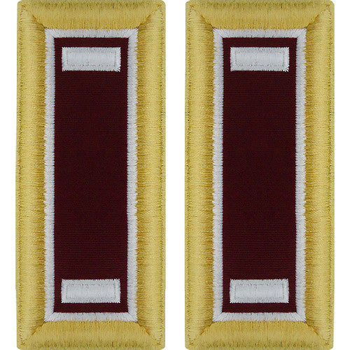 Army Male Shoulder Boards - Medical and Veterinary Rank 11131DBR
