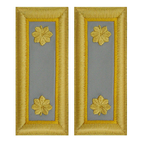 Army Female Shoulder Boards - Finance Rank 11298DBR