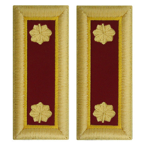 Army Female Shoulder Boards - Transportation Rank 11406DBR