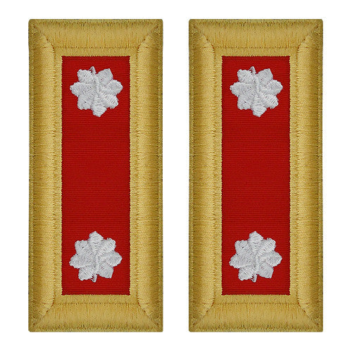 Army Female Shoulder Boards - Artillery Rank 11233DBR