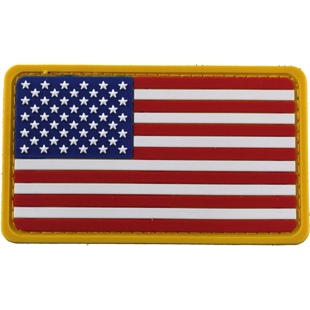 U.S. Flag PVC Full Color Patch Morale Patches 10018