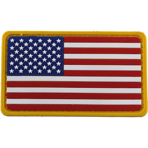 U.S. Flag PVC Full Color Patch