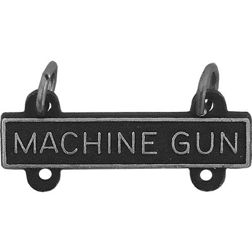 Machine Gun Bars Badges 1017 MGUNBR-OX