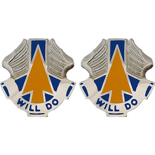 110th Aviation Brigade Unit Crest (Will Do) Army Unit Crests