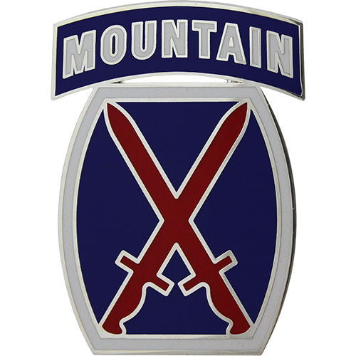 10th Mountain Division Combat Service Identification Badge Army CSIBs
