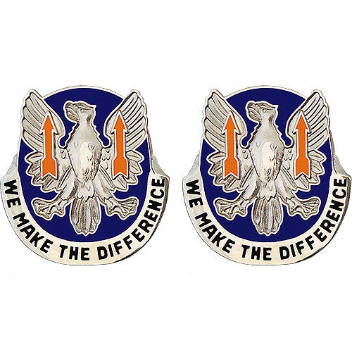 11th Aviation Command Unit Crest (We Make the Difference) Army Unit Crests