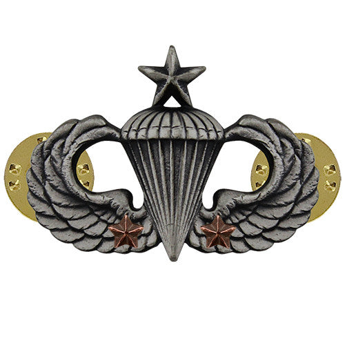 Army Combat Parachutist Badges Badges 1218 SNRCMB2J-OX
