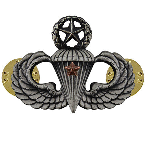 Army Combat Parachutist Badges Badges 1230 MSTCMB1J-OX