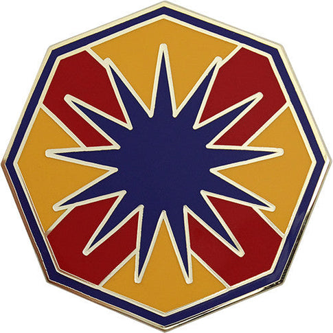 13th Sustainment Command (Expeditionary) Combat Service Identification Badge