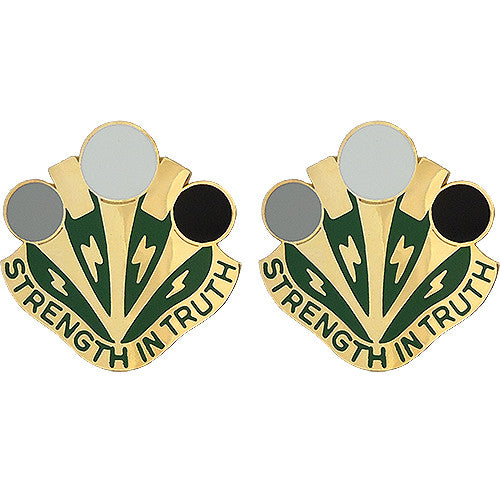 16th Psychological Operations Battalion Unit Crest (Strength in Truth) Army Unit Crests