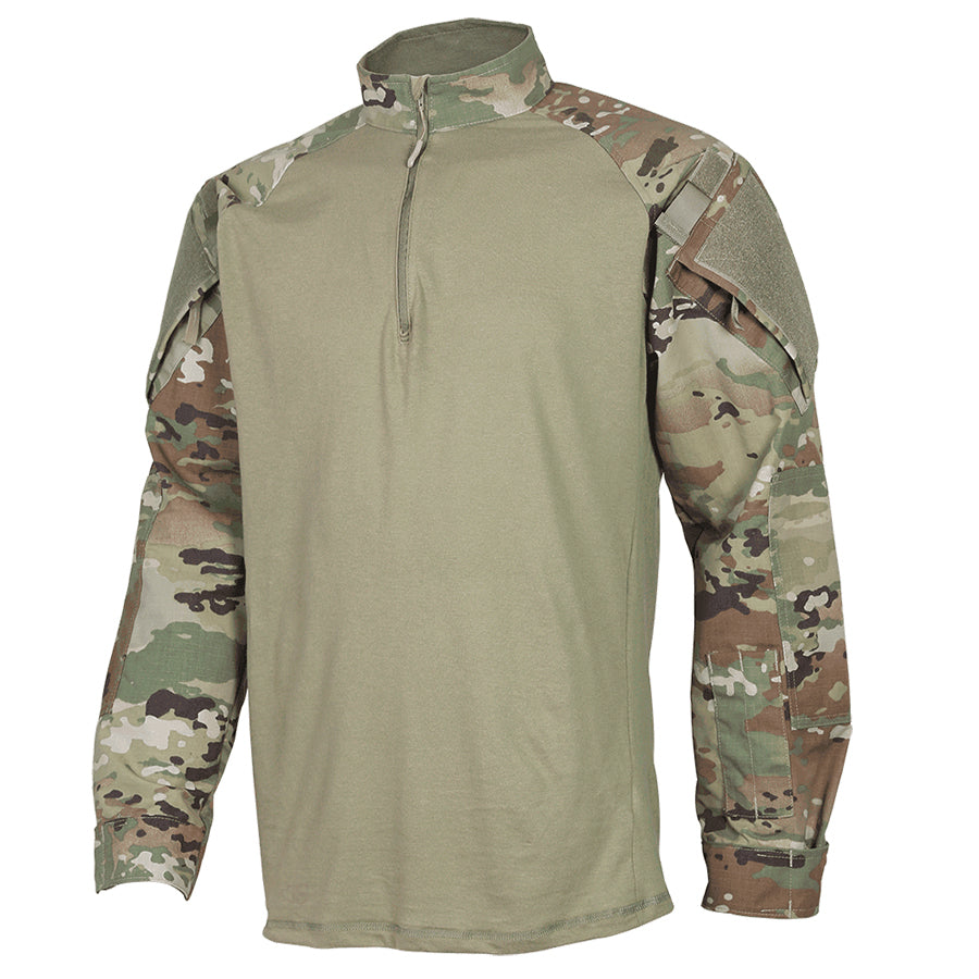 OCP Scorpion Combat Shirt - 1/4 Zip Berry Compliant Tactical Shirts