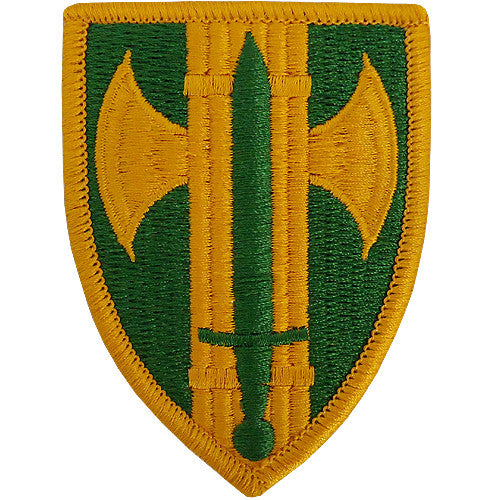 18th MP (Military Police) Brigade Class A Patch Patches and Service Stripes