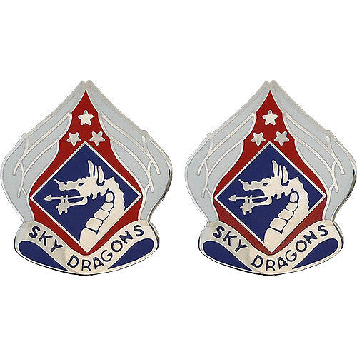 18th Airborne Corps Unit Crest (Sky Dragons) Army Unit Crests