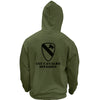 Army 1st Cavalry Division Subdued Pullover Hoodie