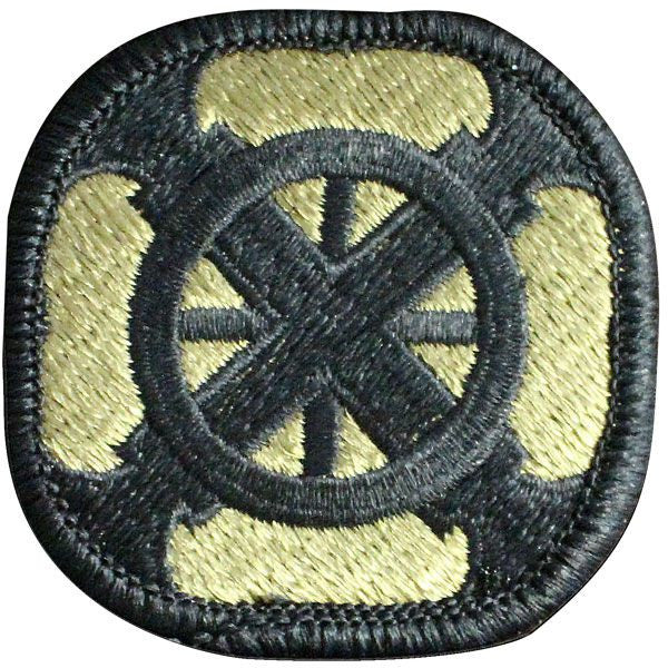 428th Field Artillery Brigade Multicam (OCP) Patch Patches and Service Stripes