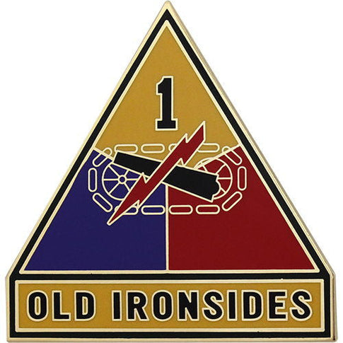 1st Armored Division Combat Service Identification Badge