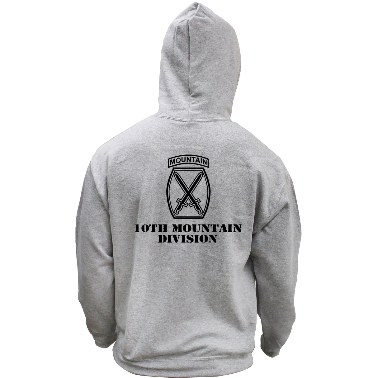 Army 10th Mountain Division Subdued Pullover Hoodie Hoodie 20.466