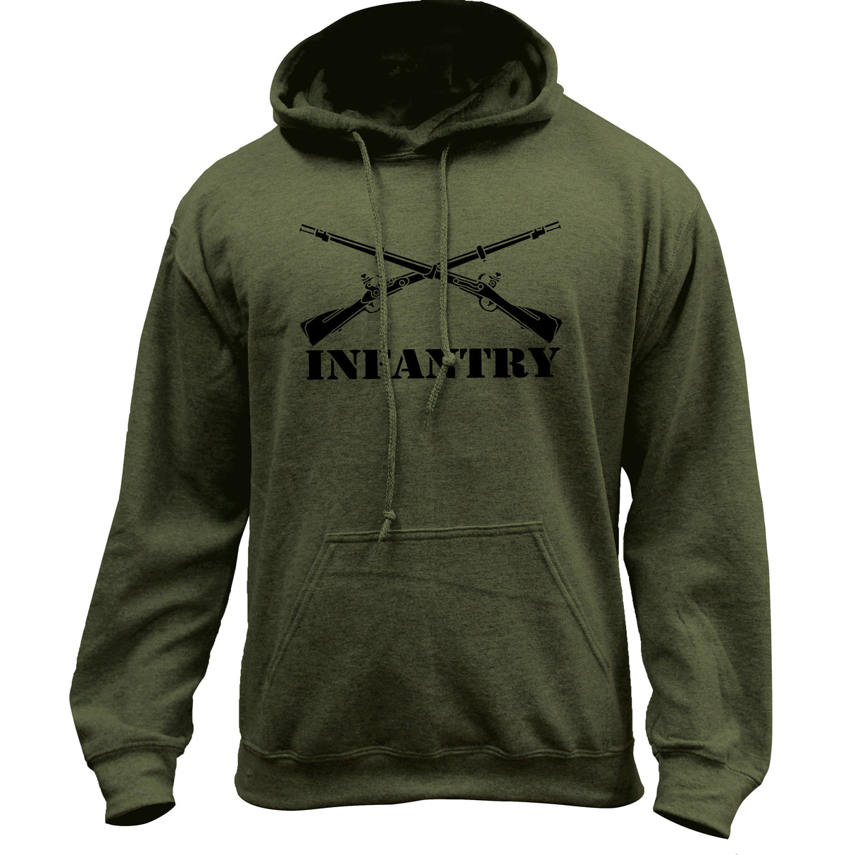 Army Infantry Branch Insignia Pullover Hoodie Hoodie 25.636