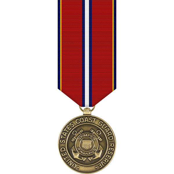 Coast Guard Reserve Good Conduct Miniature Medal Military Medals