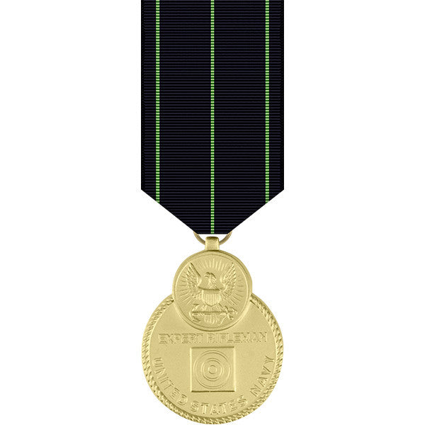 Navy Expert Rifle Miniature Medal Military Medals
