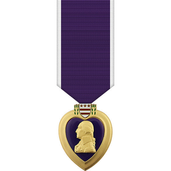 Purple Heart Miniature Medal Military Medals