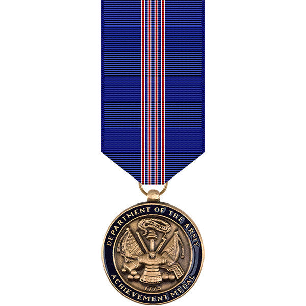Army Achievement Miniature Medal for Civilian Service Military Medals