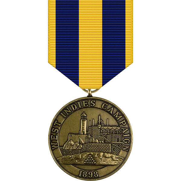 West Indies Campaign Medal - Navy Military Medals