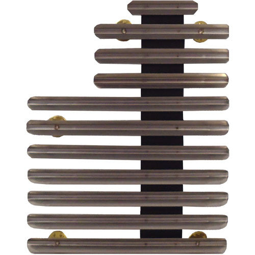 Staggered-Right 1/8-Inch Spaced Center Top 28 Ribbon Mount Ribbon and Medal Mounts